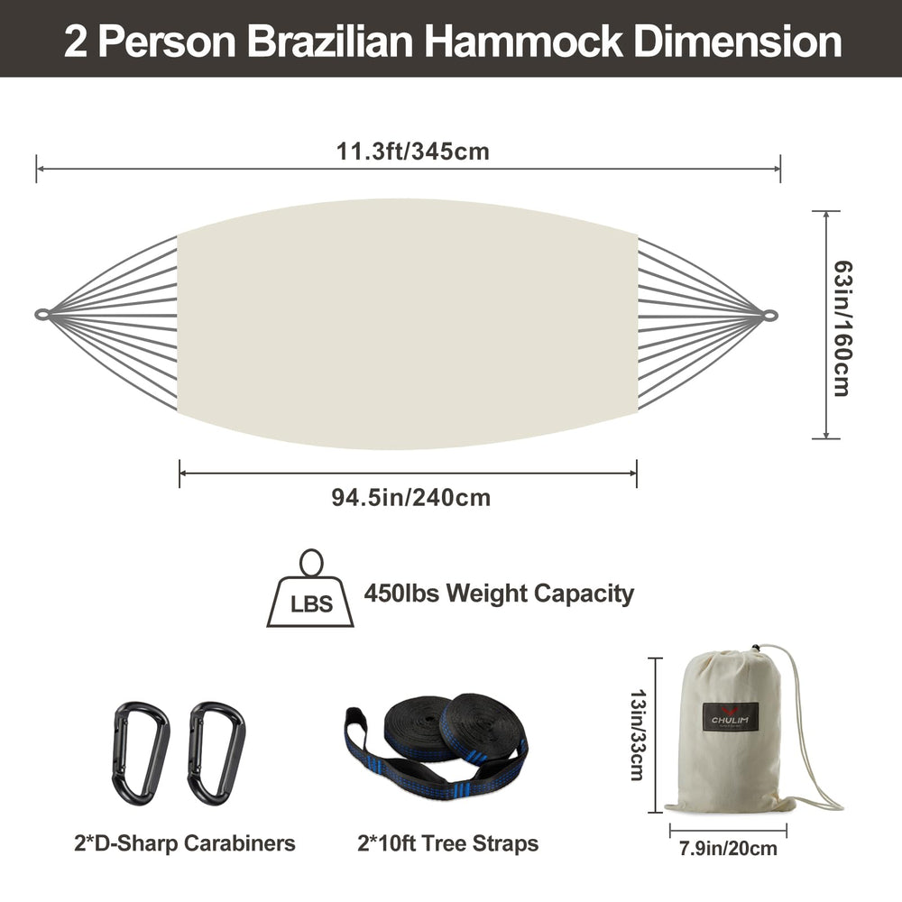 CHULIM tree straps and carabiners displayed for quick, tree-friendly hanging benefit