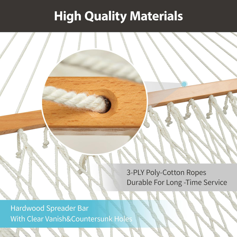 CHULIM hammock beside measuring tape showing dimensions and fit