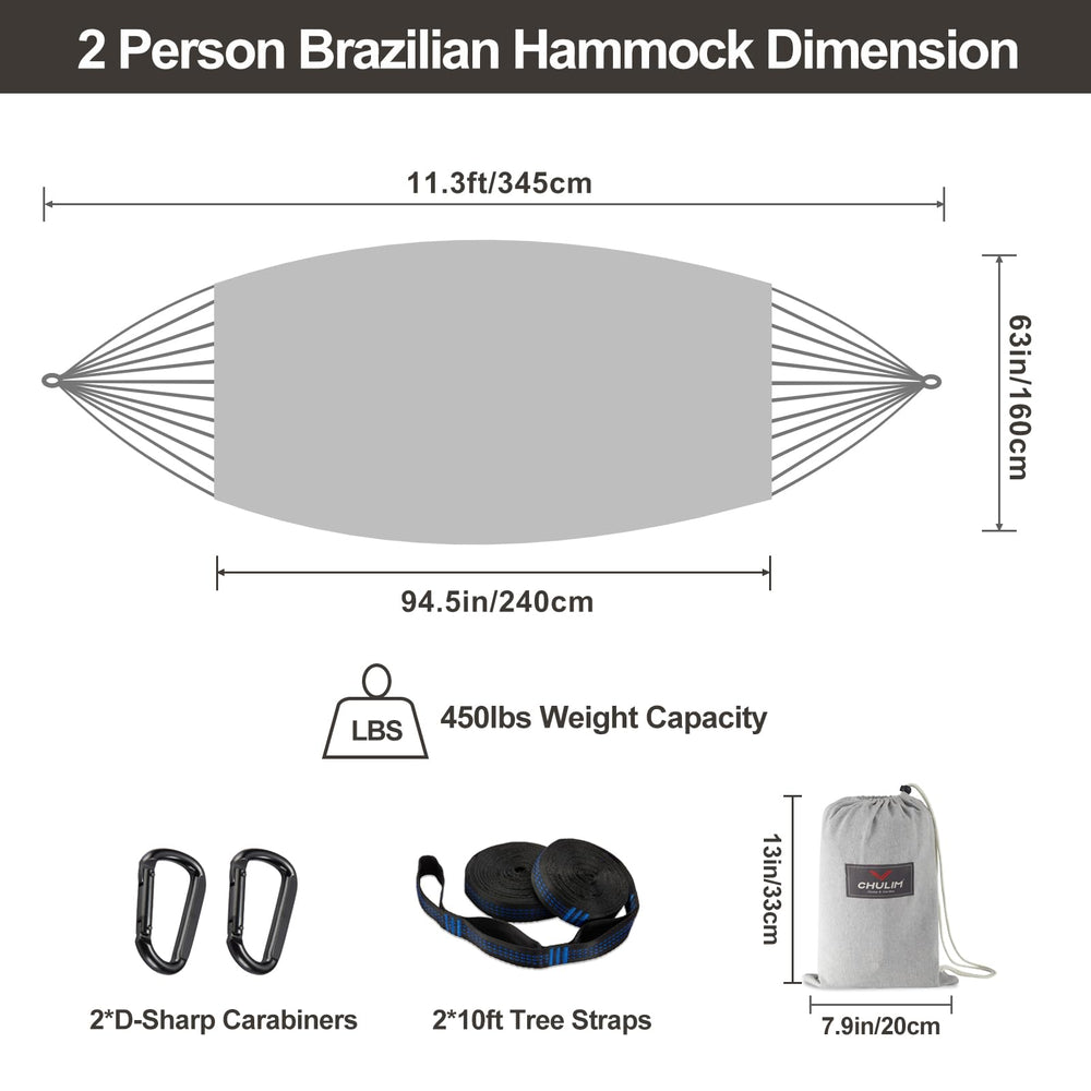 CHULIM tree straps with daisy-chain loops showing easy adjustable hanging