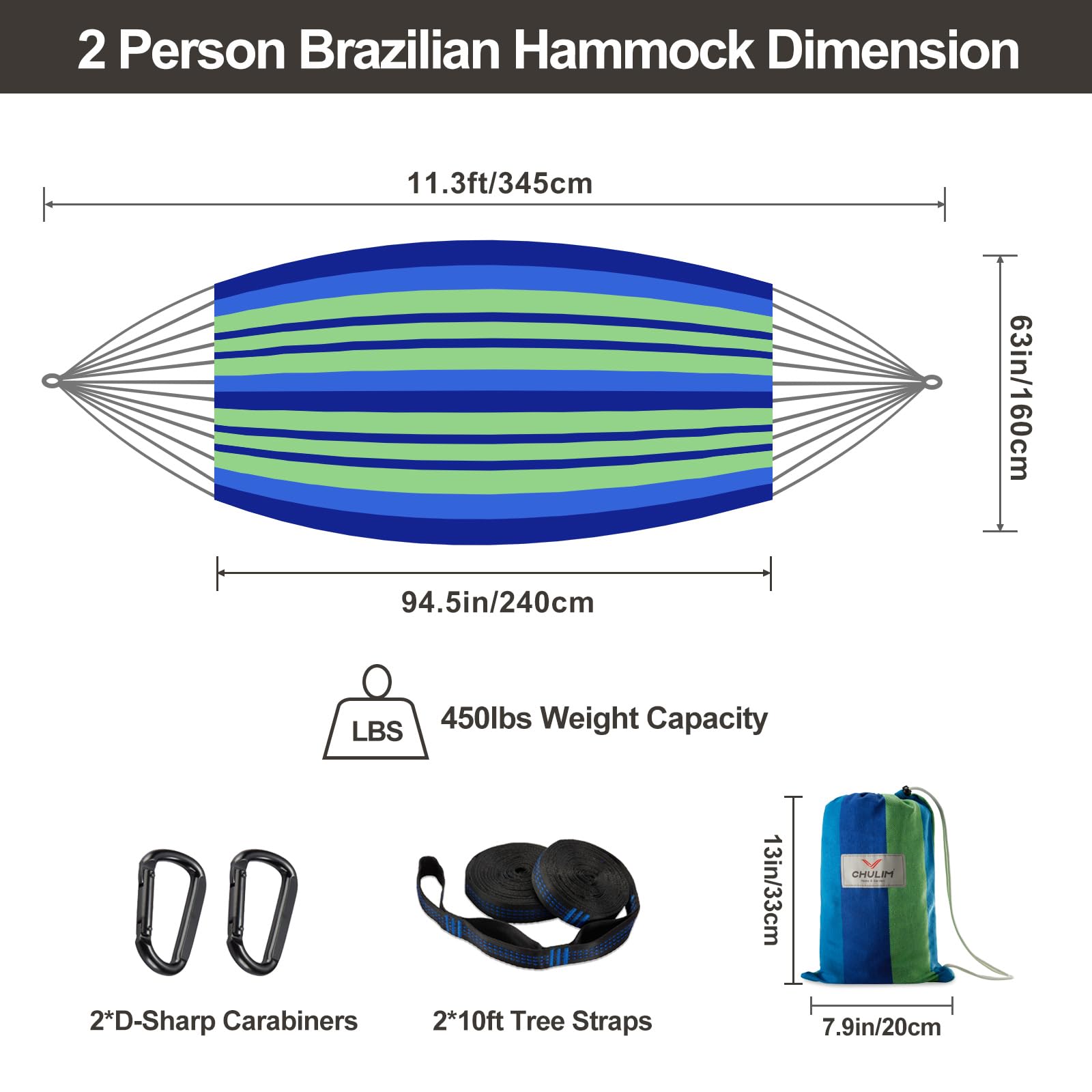 CHULIM tree straps and carabiner detail protecting tree bark and adding stability