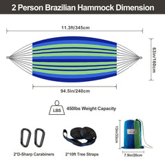 CHULIM tree straps and carabiner detail protecting tree bark and adding stability