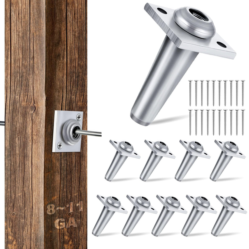 Chumia front view of 10-piece anchor vise pack showing compact design and quantity benefit