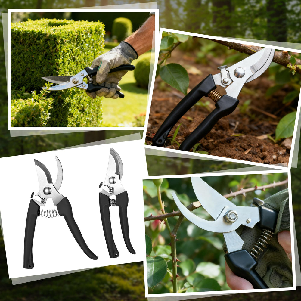 Chumia pruning shears cutting rose stem for precise clean trims