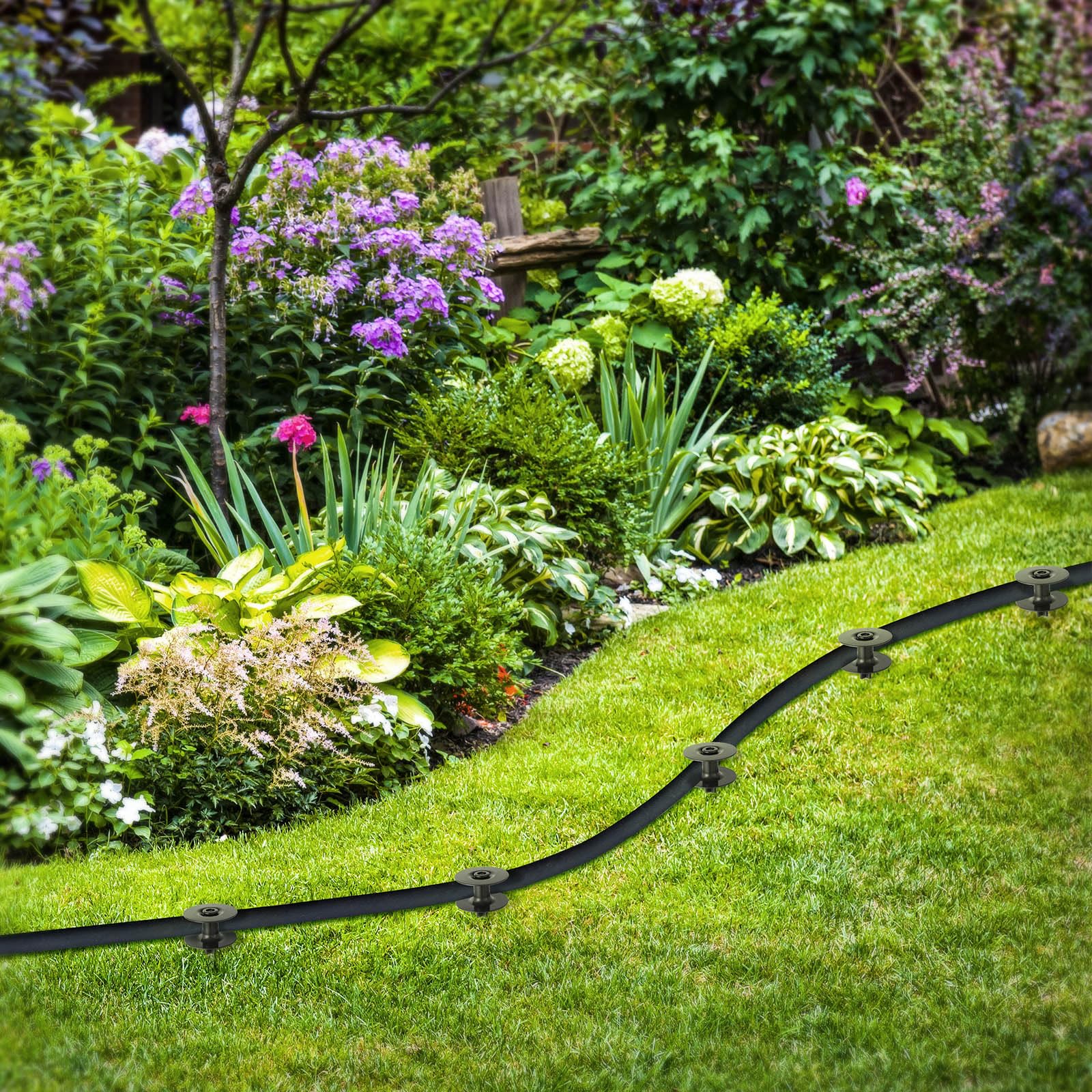 Chumia size comparison with a standard garden hose showing correct fit benefit