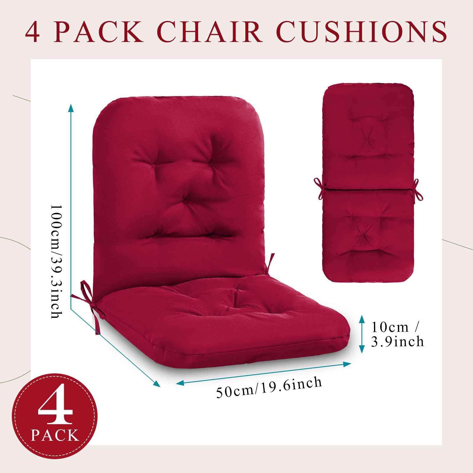 Chunful tufted stitch close-up highlighting durable fabric and shape retention