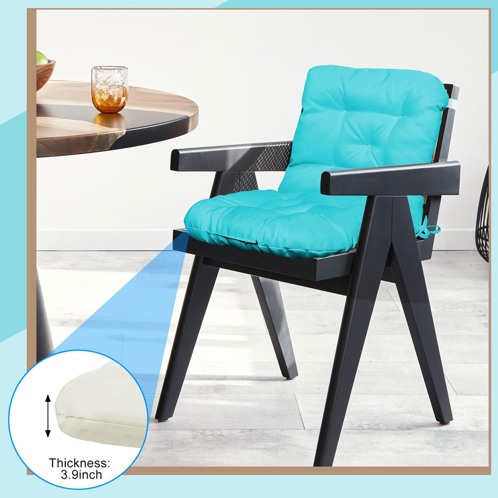 Chunful foldable demonstration showing flexible cushion adapting to chair shapes