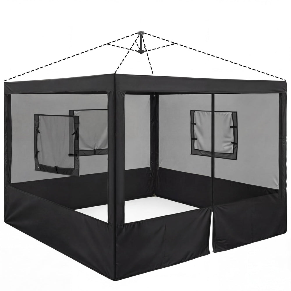 Chunm front view showing full enclosed kit and neat vendor access benefit