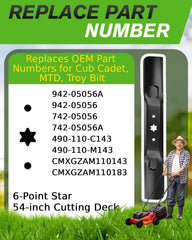 Chway blade edge close-up showing sharpened cutting edge for cleaner, efficient mowing