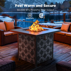 Ciays close-up of stainless-steel burner highlighting rust resistance benefit