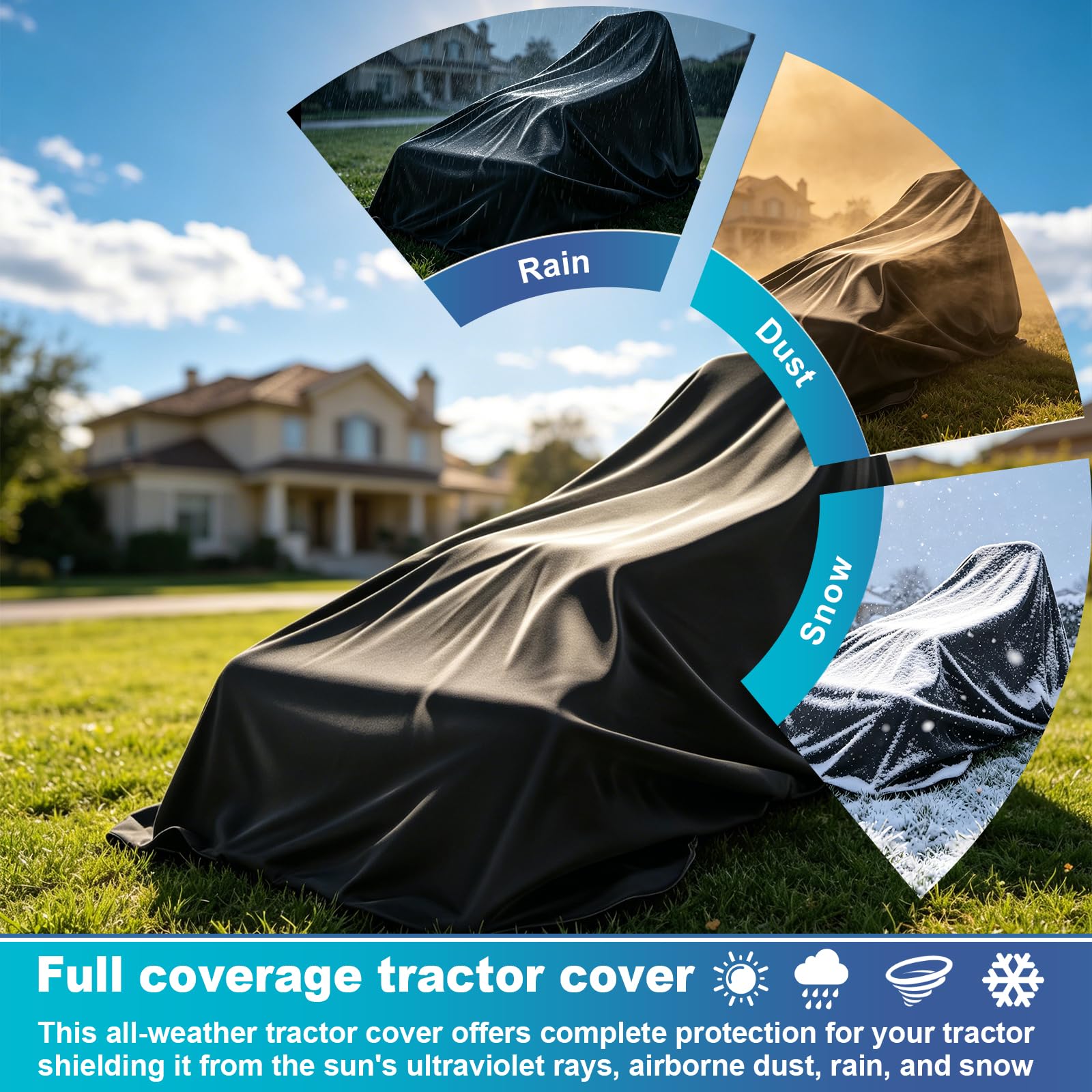 ciclvx folded cover compact for easy storage and transport