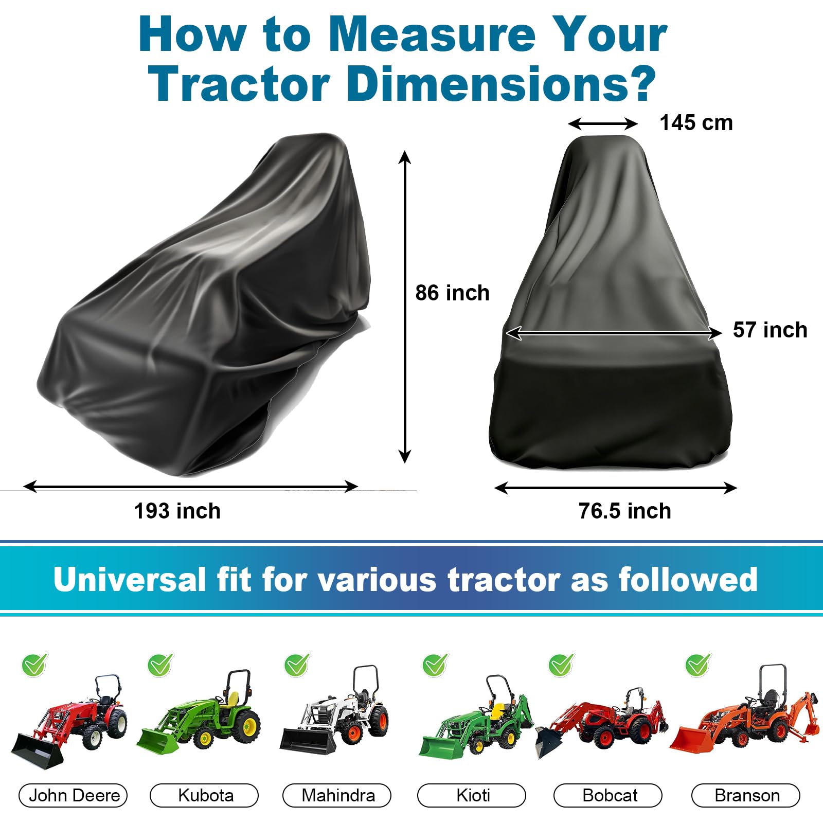 ciclvx rear coverage showing full protection for hood and implements
