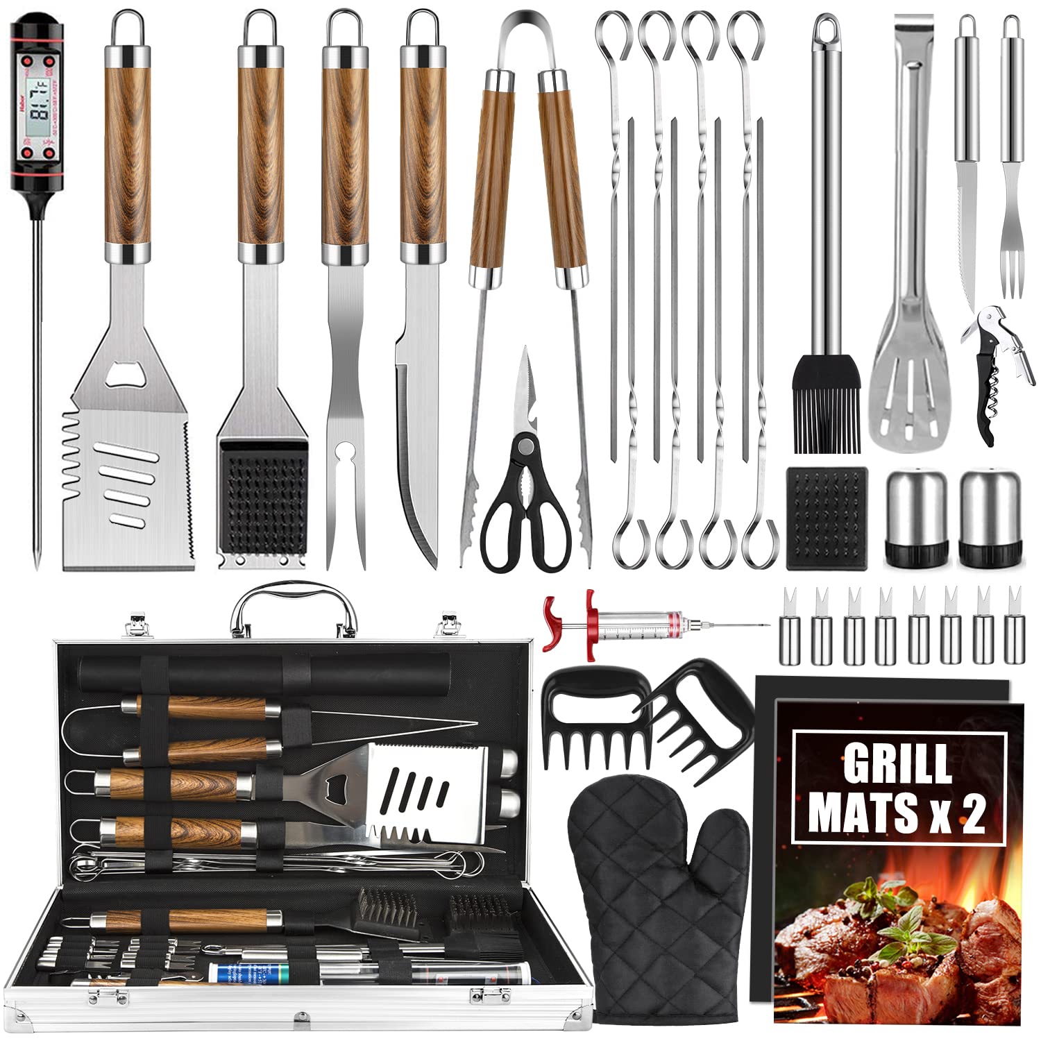 Cifaisi aluminum case open showing organized tools for easy transport