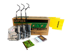 Cinch TRAPS SINCE 1909 close-up of the cinch mechanism and spring, highlighting durable construction