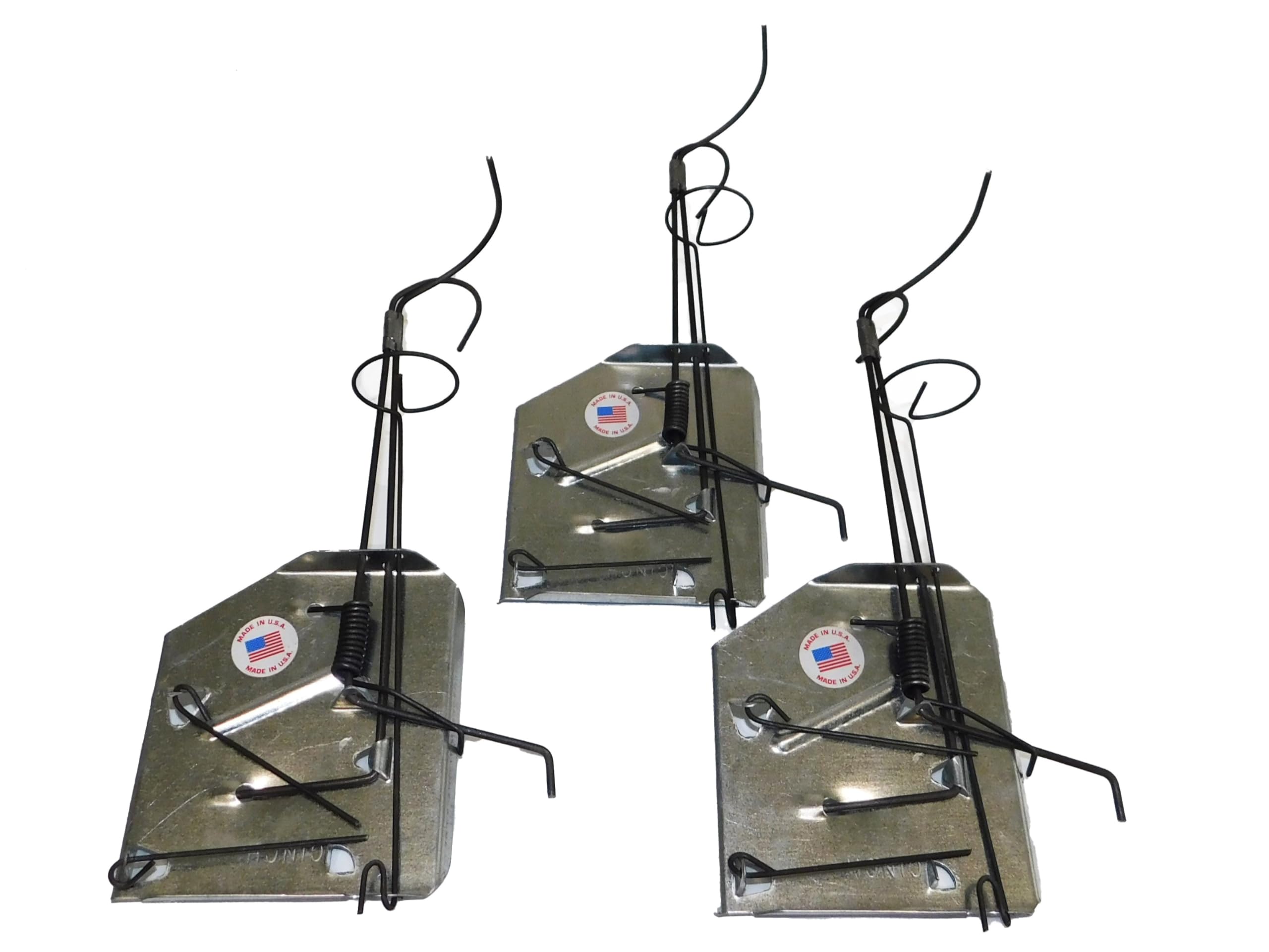 Cinch TRAPS SINCE 1909 front view of single trap showing heavy-duty frame and jaws for reliable captures