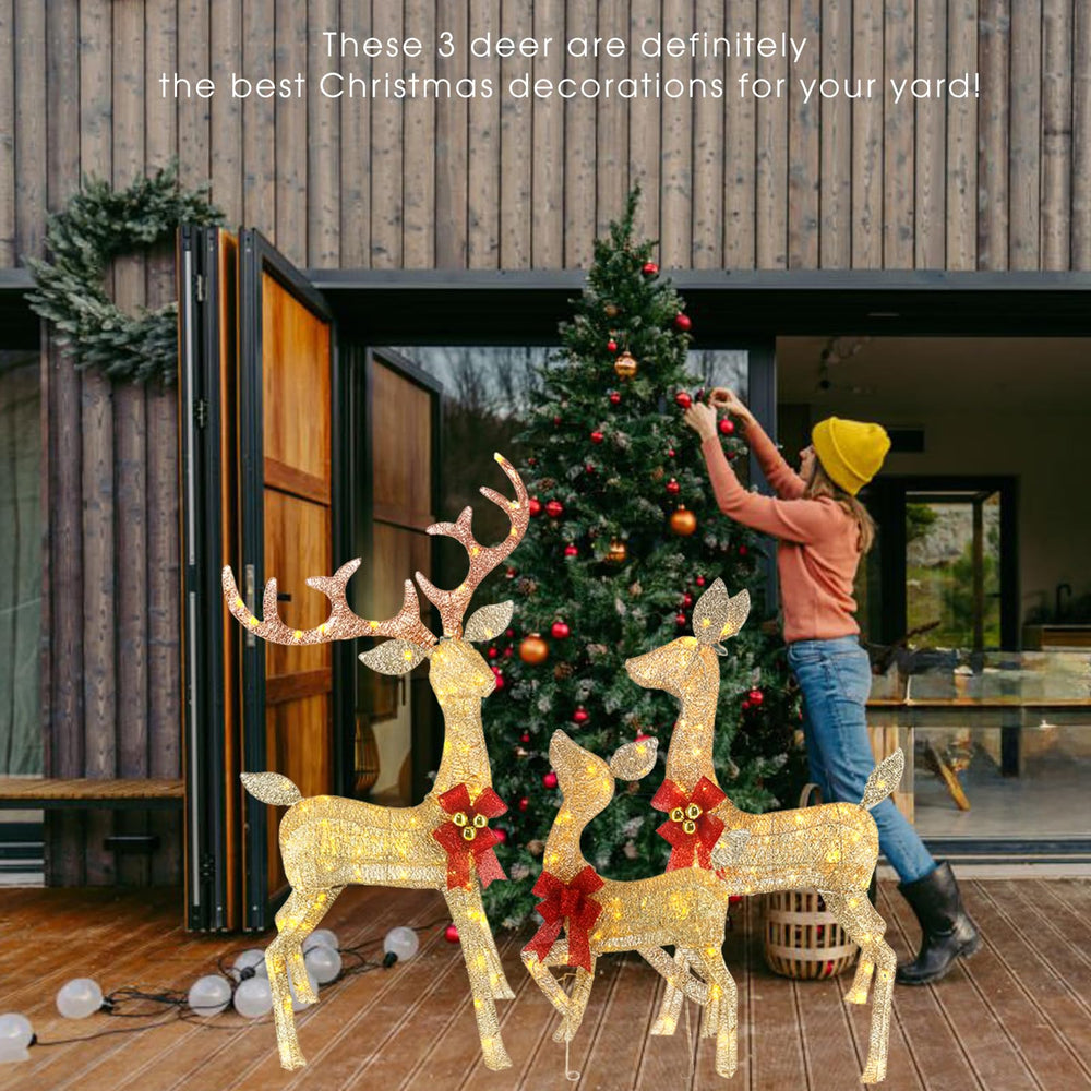CiniQ festive ribbons and bells detail adding classic holiday charm