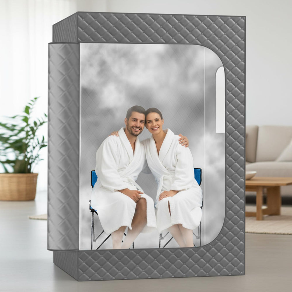 Cinnvoice chair positioned in a sauna demonstrating comfortable seated support
