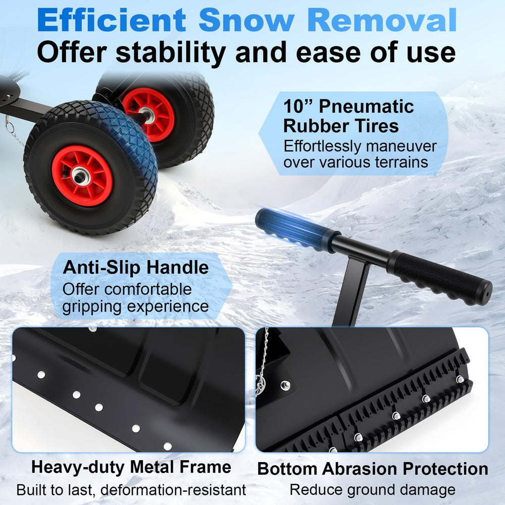 Cinnvoice scale comparison to show 29-inch blade clearing wider path