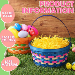 Cinnvoice basket size comparison beside eggs and ruler to show approximate 10.6 x 10.2 inch capacity