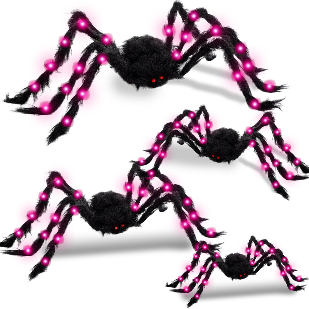 Cinnvoice front view of four-pack spider set showing packaging benefit of complete kit