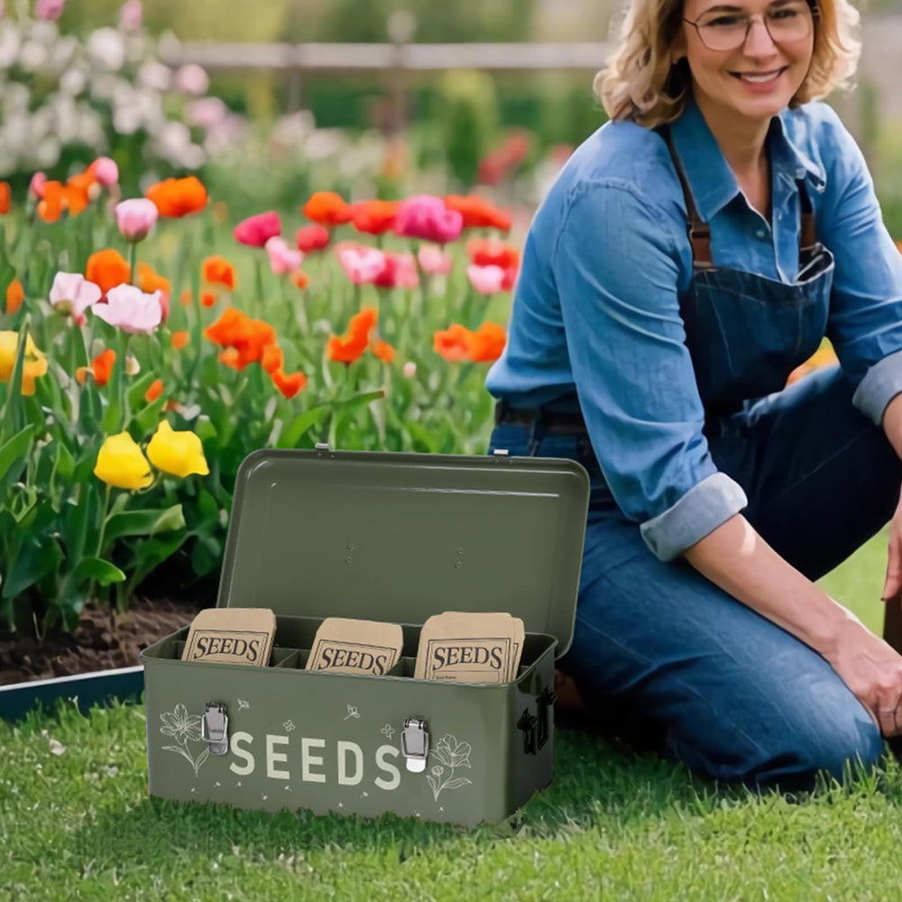 Cinpode gift-ready packaging appealing to gardeners with organized tools