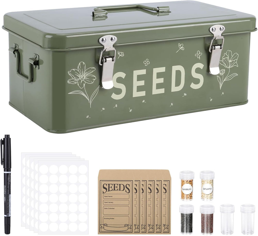 Cinpode seed box front view showing organized storage benefit