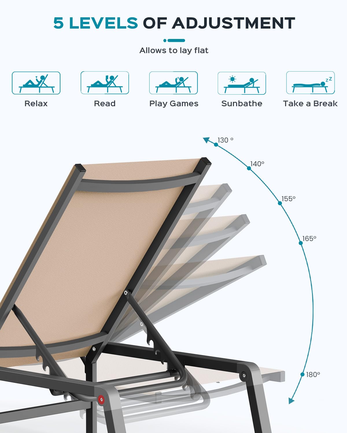 Ciokea beside regular chair size comparison showing space-saving advantage