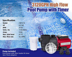 CIPU included hose adapters and port fittings for simple hookups