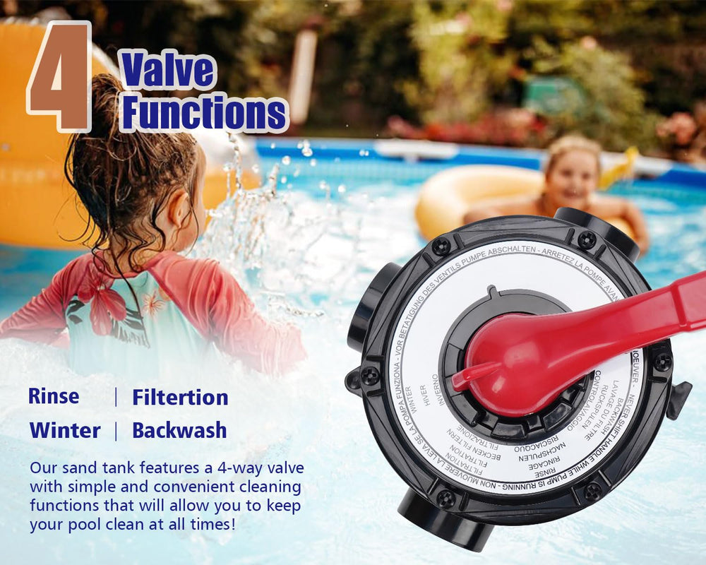 CIPU installed beside above-ground pool, improved water clarity