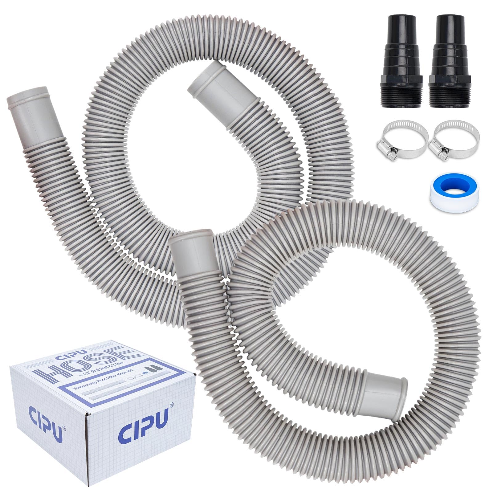CIPU kit front view showing hoses and hardware for quick replacement