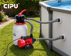 CIPU close-up of pump and 4-way valve, convenient control access