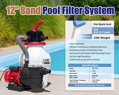 CIPU pump strainer basket closeup with clear lid for quick debris checks and cleaning