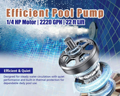 CIPU close-up of top strainer cover for quick debris checks and cleaning