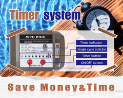 CIPU transparent filter basket closeup showing quick debris inspection benefit
