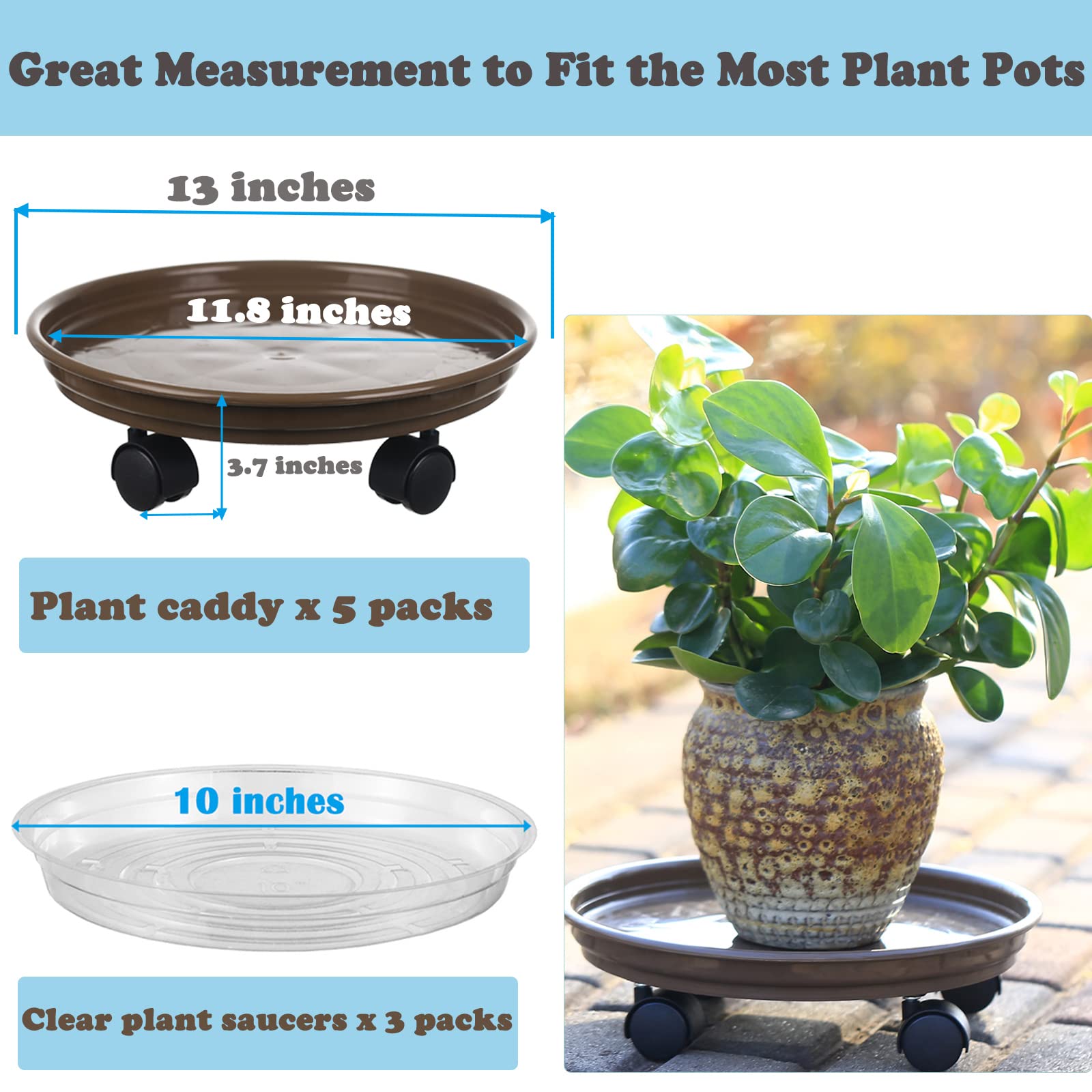 Circloophs top view displaying saucer internal diameter and fit, helps confirm pot compatibility