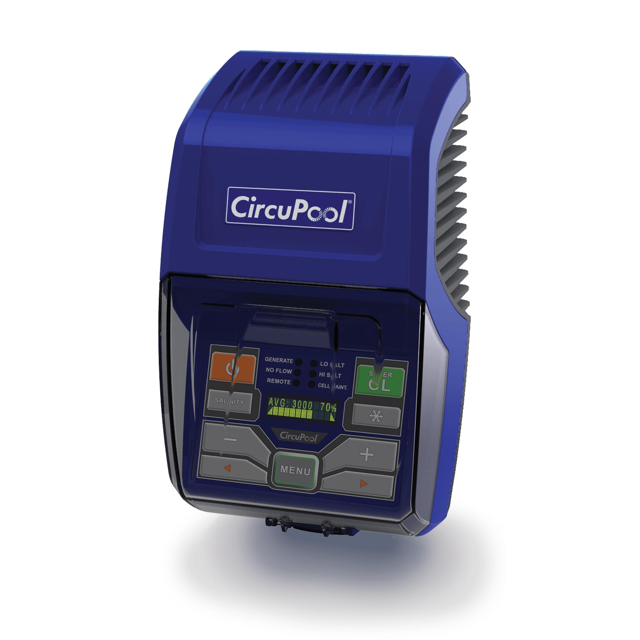 Circupool titanium salt cell close-up highlighting corrosion resistance and longevity