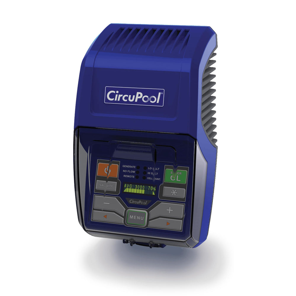 Circupool titanium salt cell close-up highlighting corrosion resistance and longevity