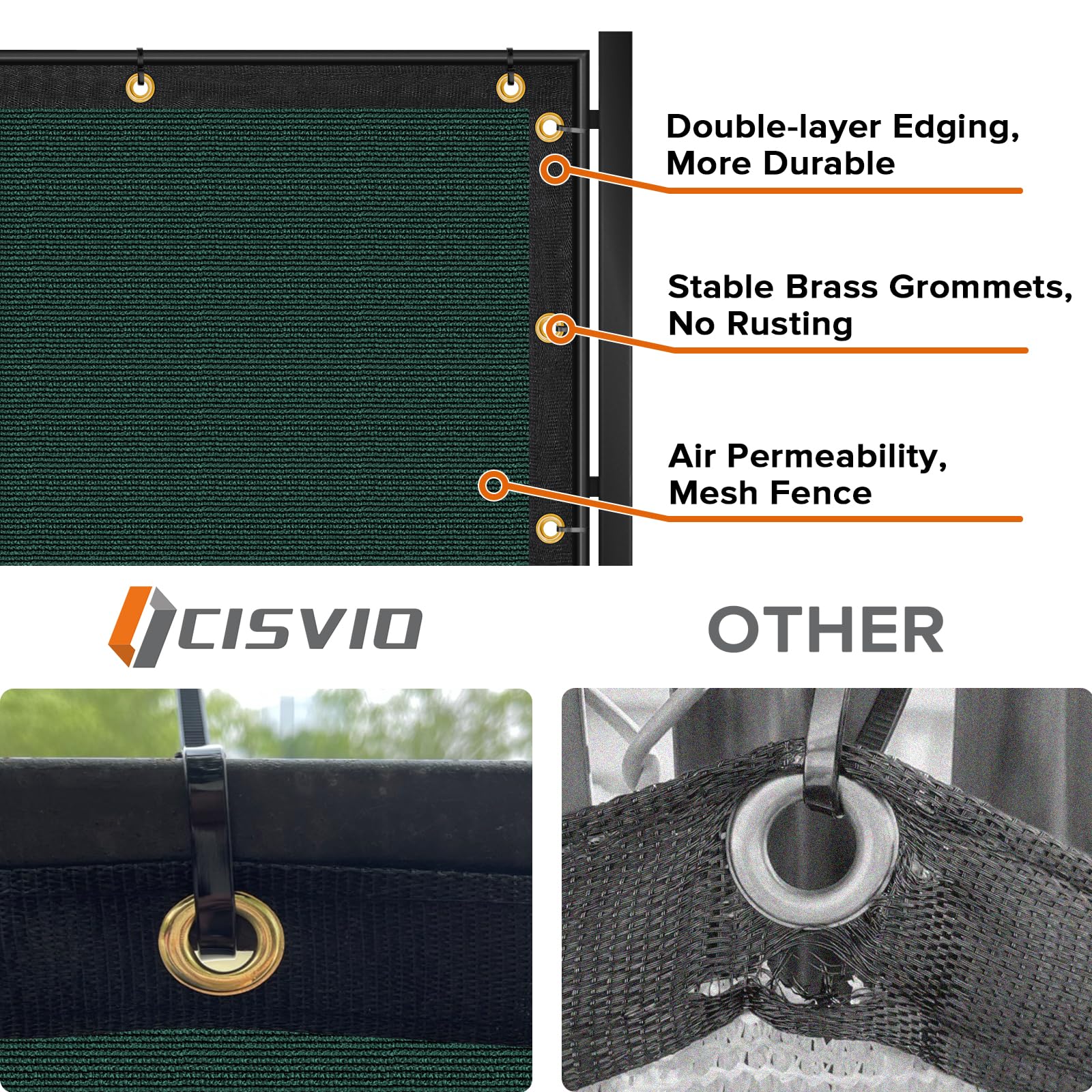 Cisvio shielding pool deck from wind and sunlight for comfort