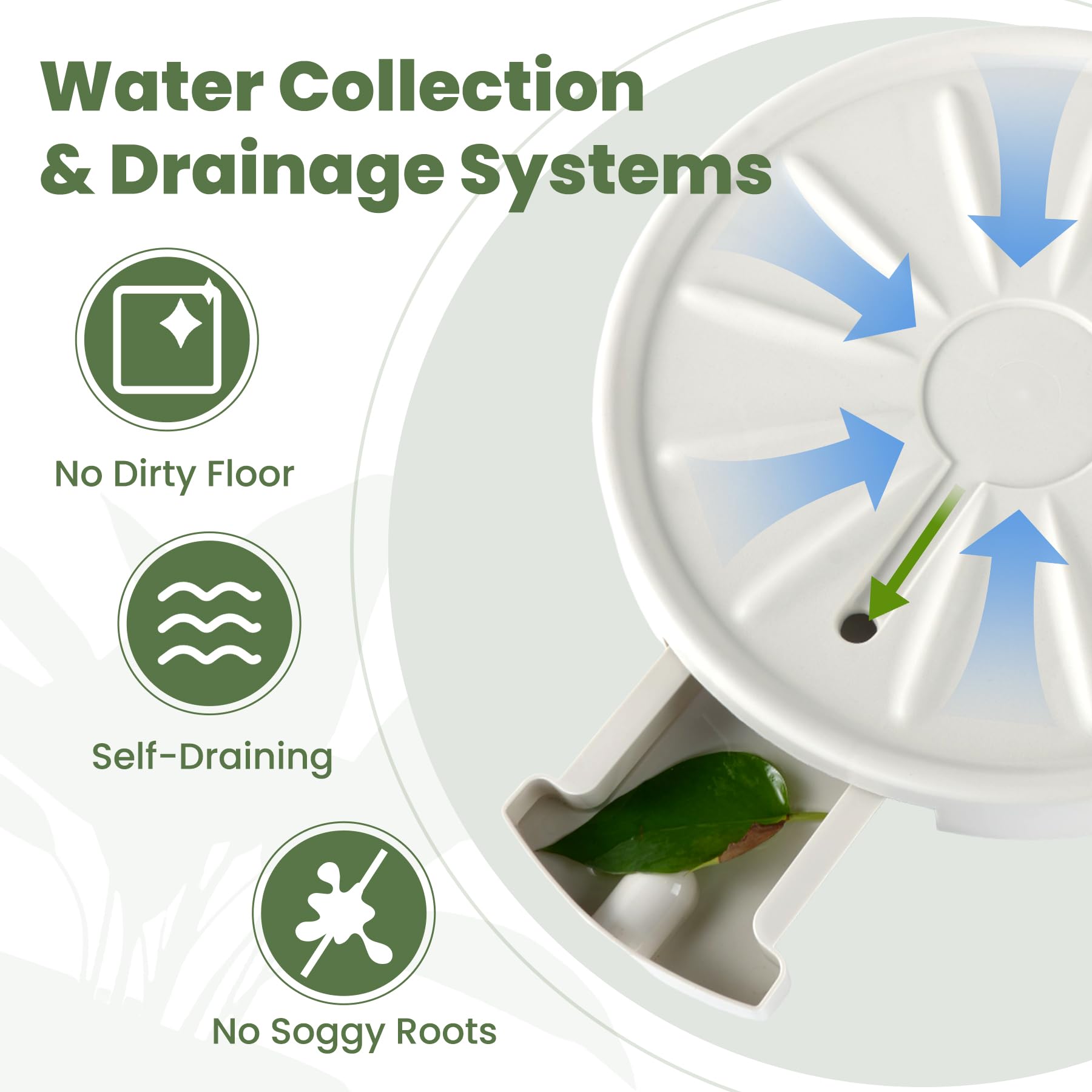 CITOL removable drip tray removed to show easy cleaning and floor protection benefit