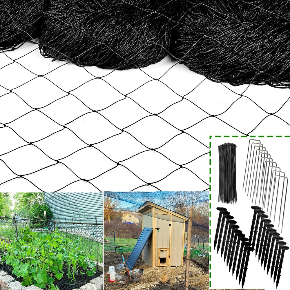 CITOOTY front view of anti-bird netting package showing product and size benefits