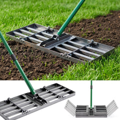 CJYMMFAN front view showing 30-inch head and balanced design for faster leveling