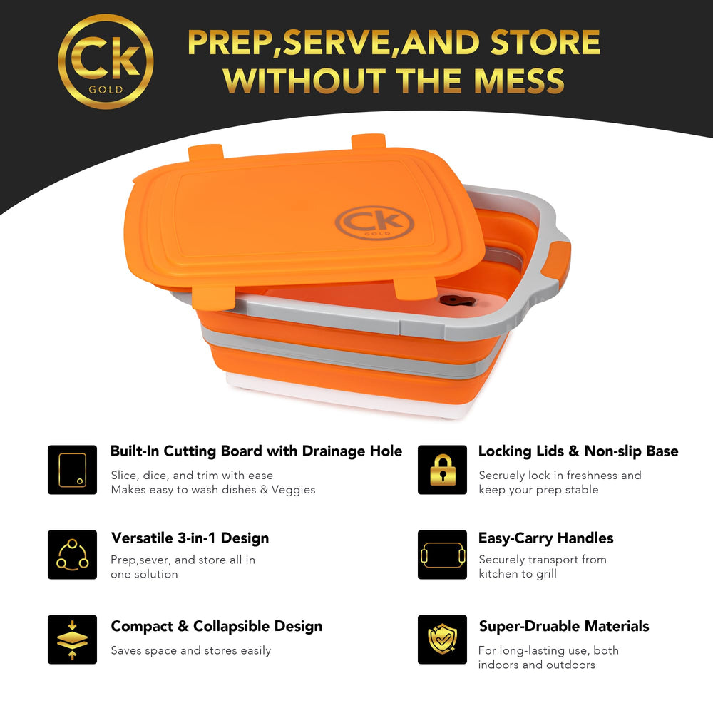 CK GOLD drain plug detail demonstrating leakproof draining advantage