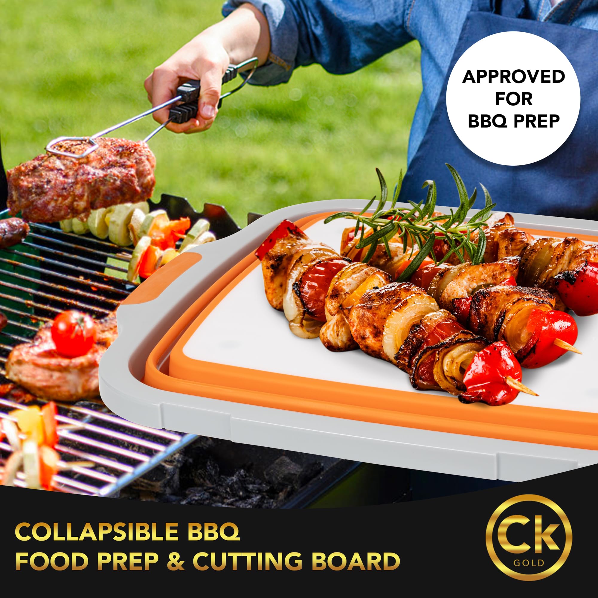 CK GOLD drain plug close-up highlighting leak-free seal for mess-free rinsing