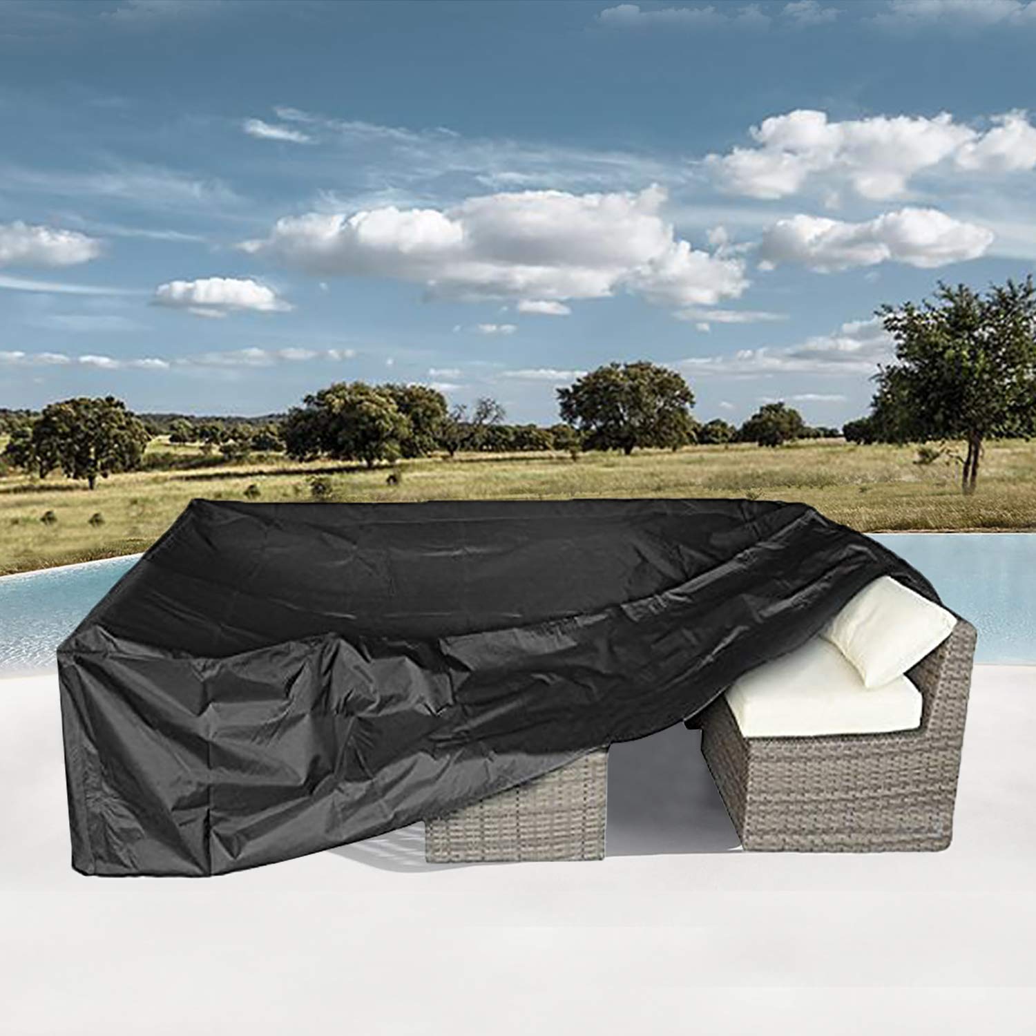 CKCLUU folded cover compact for easy storage and transport convenience