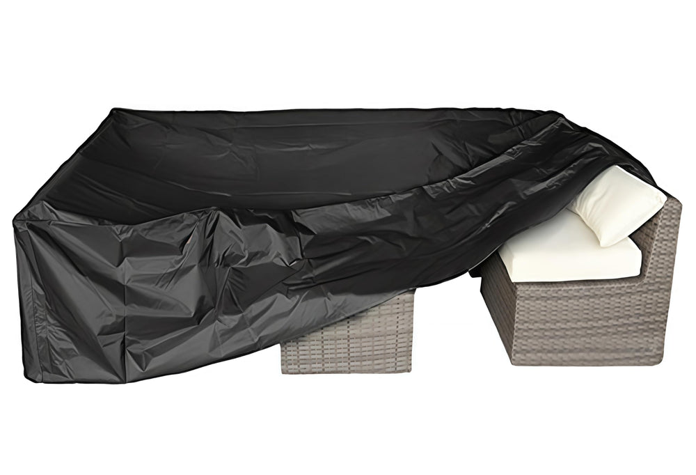 CKCLUU front view of cover on large sectional showing full protection