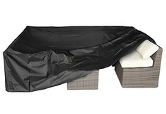 CKCLUU front view of cover on large sectional showing full protection