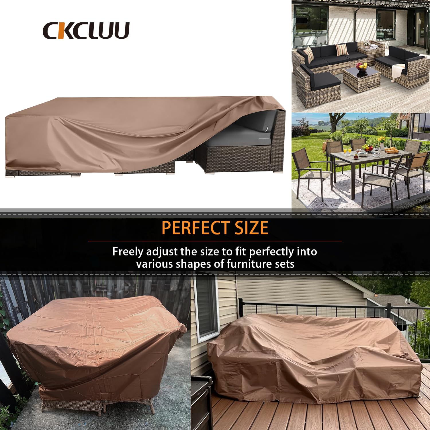 CKCLUU seam and stitching closeup displaying reinforced durability