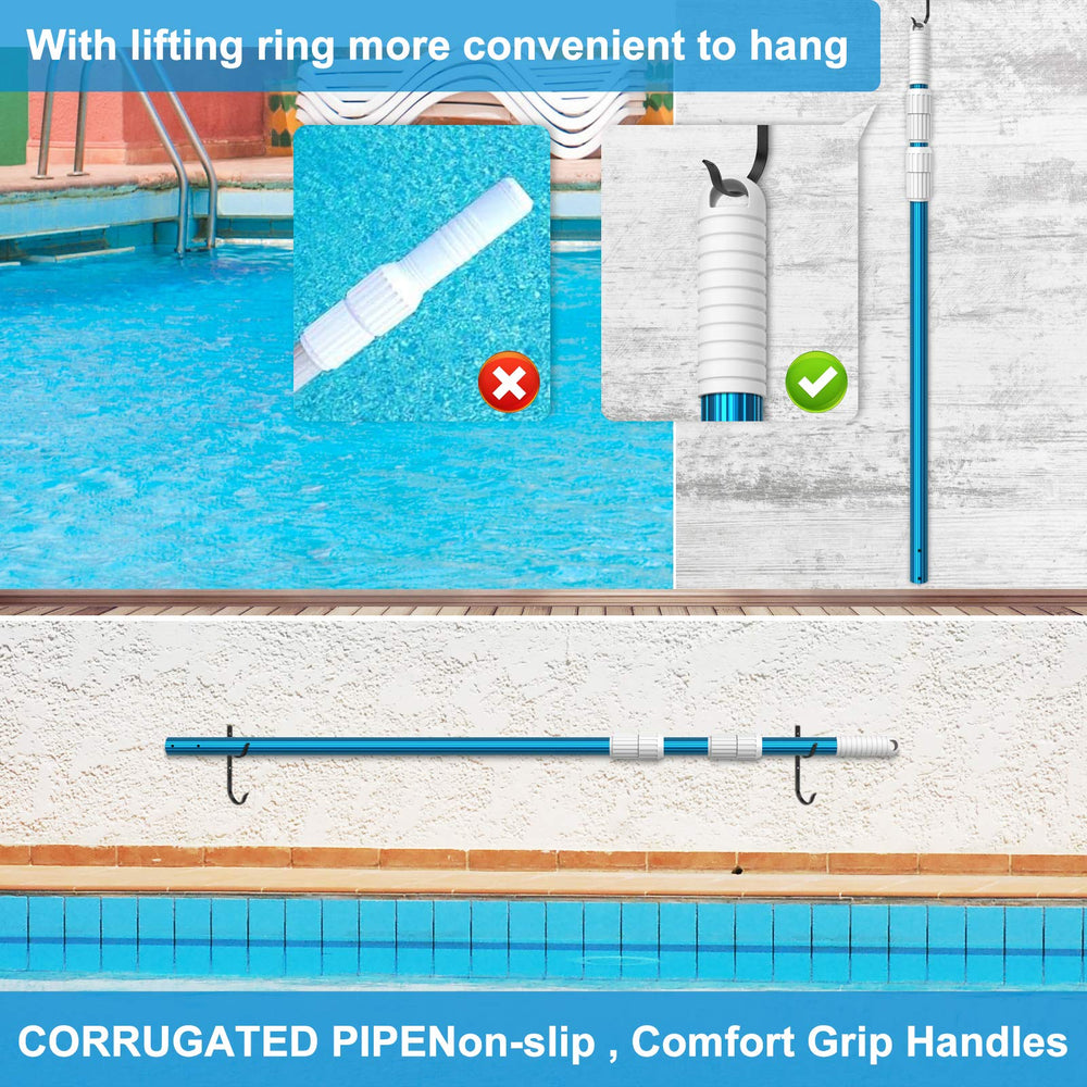 CKE lifting ring and head ready for compact hanging storage