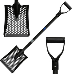 CKG front view showing full carbon fiber shovel and durable scoop for easy sifting