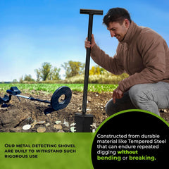CKG ergonomic T-handle grip detail delivering secure non-slip handling benefit