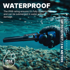 CKG unit held in hand demonstrating anti-slip grip for secure wet use